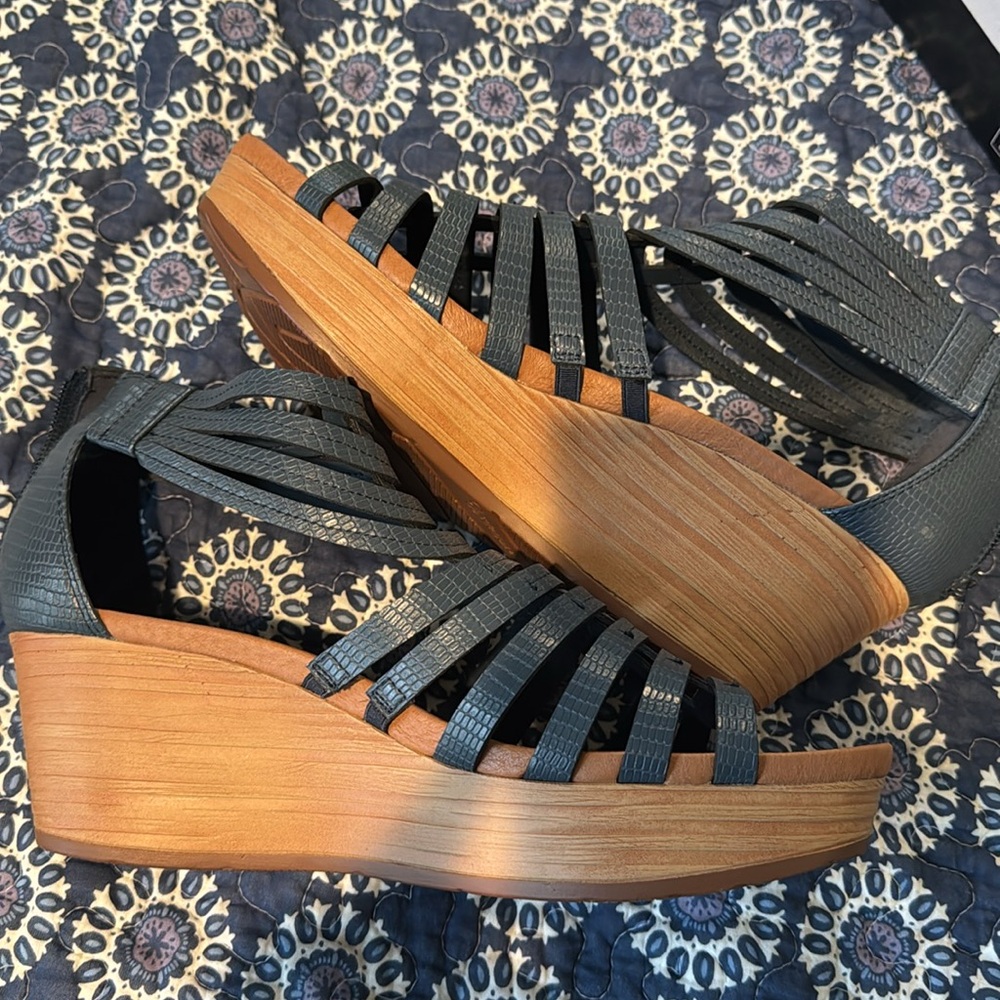 EUC Wedge Sandals - Picture 4 of 5